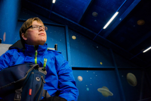 Jan on Star-Shuttle, a Heege Butterfly