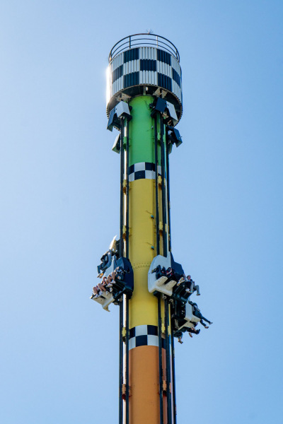 Scream Zone Drop Tower