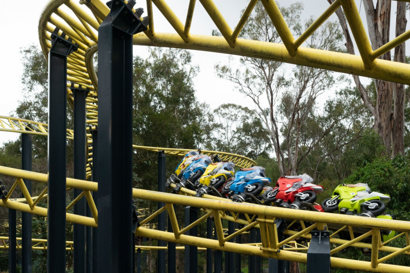 Mick Doohan\'s Motocoaster • Intamin Family Launch Coaster