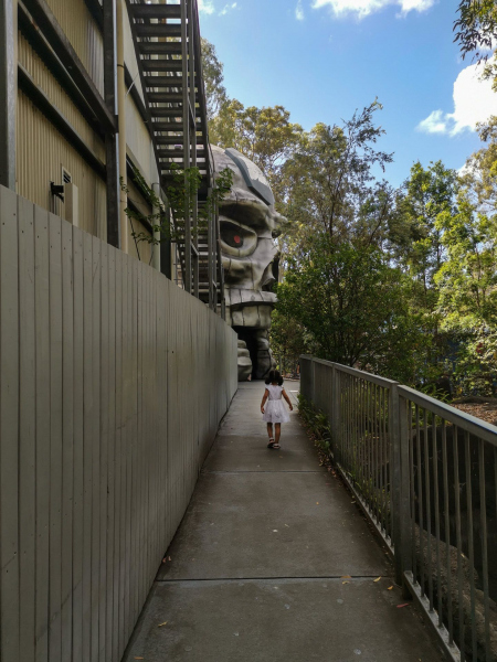 Tower of Terror II • Intamin Reverse Freefall Coaster