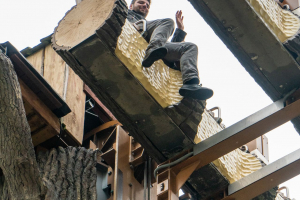 Doppelter Donnerbalken • Bear Rides Drop Tower