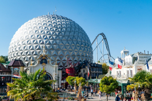 Eurosat CanCan Coaster • Mack Rides Indoor Coaster