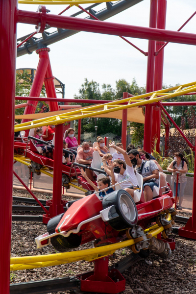 Red Force Junior • SBF Visa Race Coaster • Ferrari Land