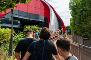 Red Force • Intamin LSM Launch Coaster • Ferrari Land