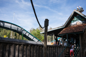 Wildwasserbahn • Reverchon Log Flume