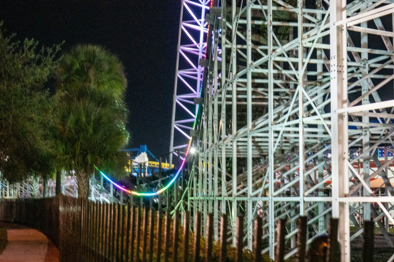 White Lightning • GCI Wooden Coaster