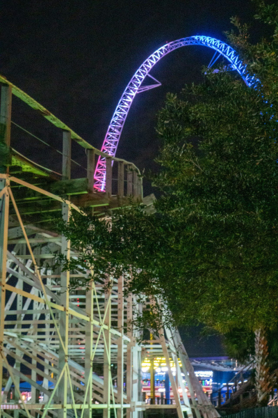 White Lightning • GCI Wooden Coaster