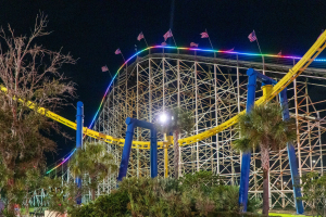 White Lightning • GCI Wooden Coaster