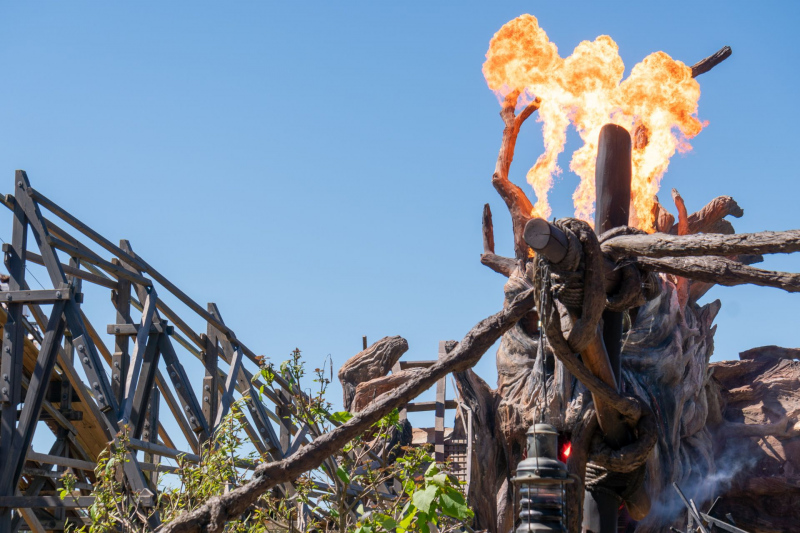 Colossos - Kampf der Giganten • Intamin Wooden Coaster