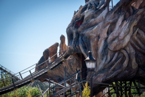 Colossos - Kampf der Giganten • Intamin Wooden Coaster