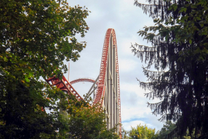 Expedition GeForce • Intamin Mega Coaster