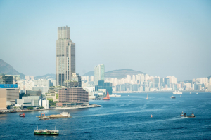 View from the Hong Kong Observation Wheel