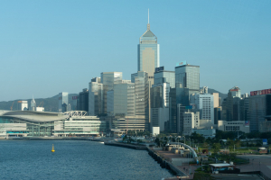 View from the Hong Kong Observation Wheel