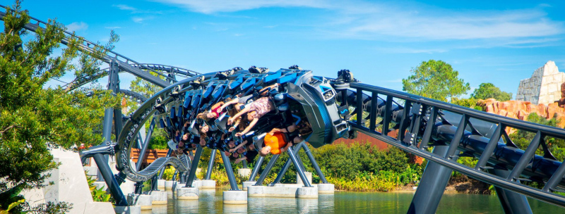 Jurassic World: VelociCoaster • Intamin LSM Launch Coaster