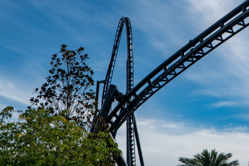 Jurassic World: VelociCoaster • Intamin LSM Launch Coaster