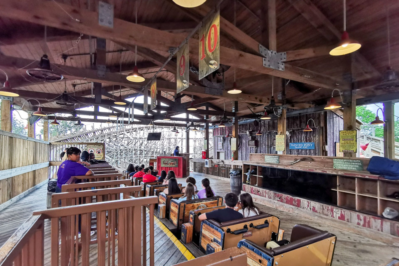 Boardwalk Bullet • Martin & Vleminckx Wooden Coaster