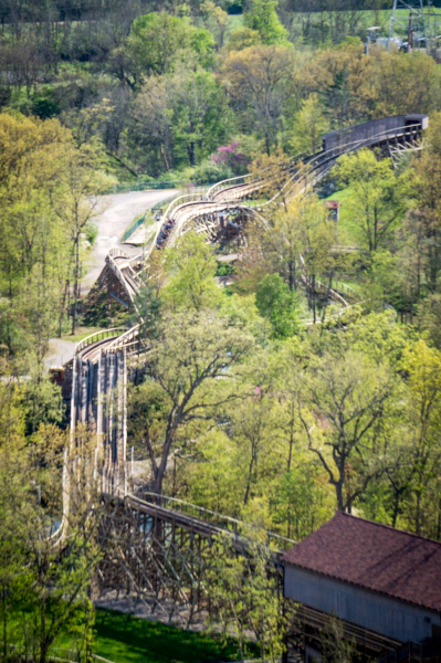 Mystic Timbers • GCI Wooden Coaster