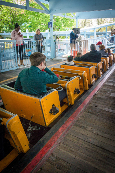 Woodstock Express • PTC Wooden Coaster