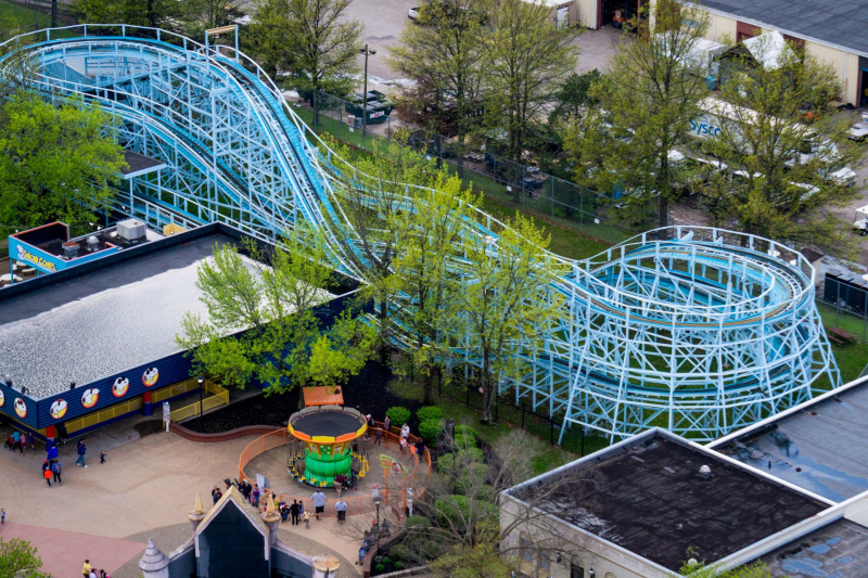 Woodstock Express • PTC Wooden Coaster