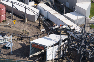 Backlot Stunt Coaster • Premier Rides Special Effects Coaster