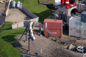 Backlot Stunt Coaster • Premier Rides Special Effects Coaster