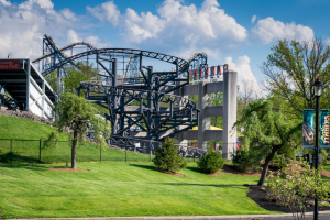 Backlot Stunt Coaster • Premier Rides Special Effects Coaster
