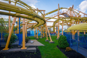 Flying Ace Aerial Chase • Vekoma Suspended Family Coaster