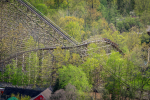 Mystic Timbers • GCI Wooden Coaster
