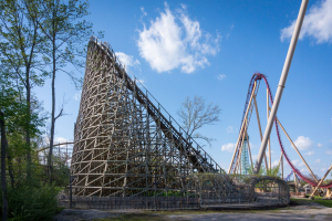 Mystic Timbers • GCI Wooden Coaster
