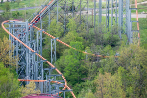 The Bat • Arrow Suspended Coaster