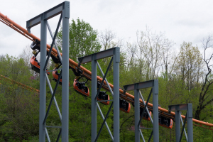 The Bat • Arrow Suspended Coaster