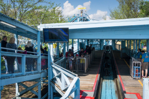 Woodstock Express • PTC Wooden Coaster