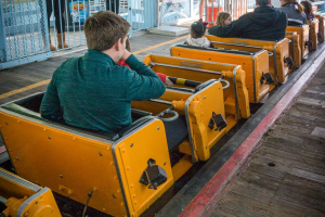 Woodstock Express • PTC Wooden Coaster