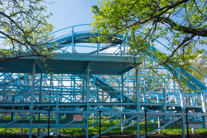 Woodstock Express • PTC Wooden Coaster