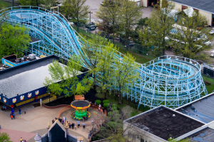 Woodstock Express • PTC Wooden Coaster