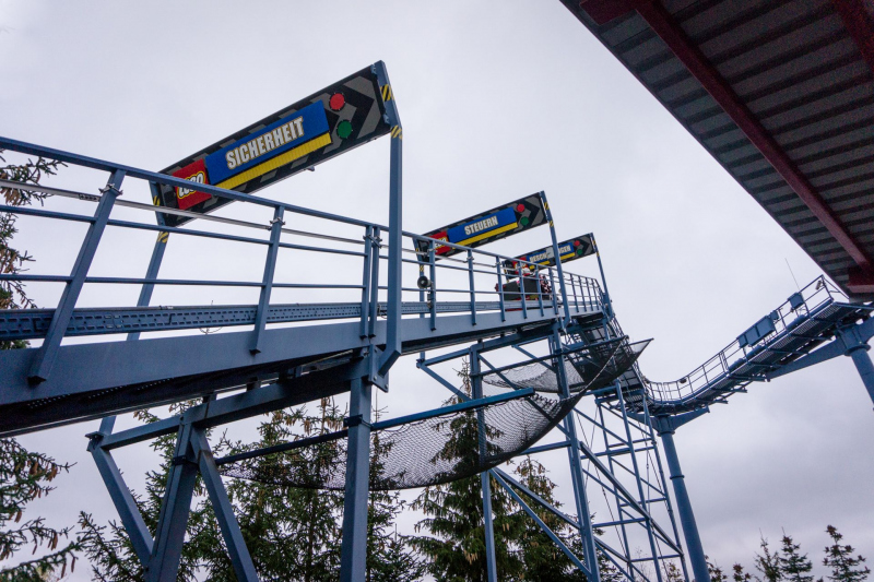 Project X - Teststrecke • Mack Rides Wild Mouse