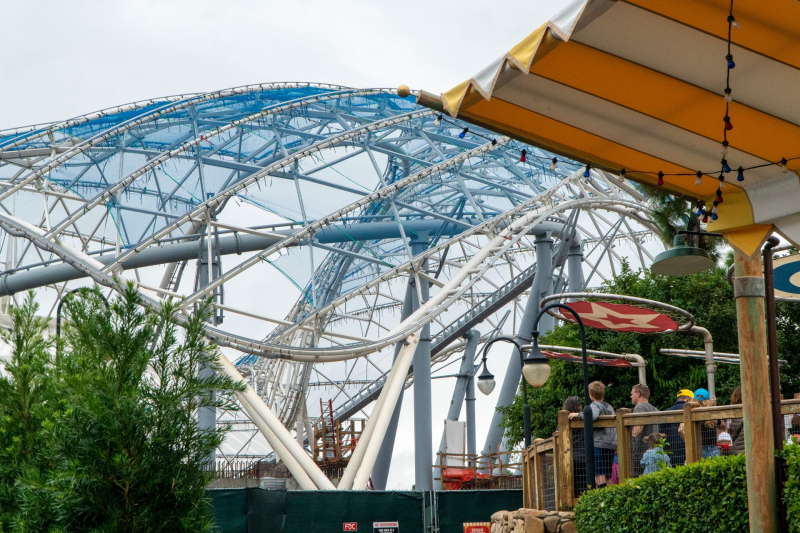 Tron Lightcycle / Run • Vekoma Motorbike Coaster