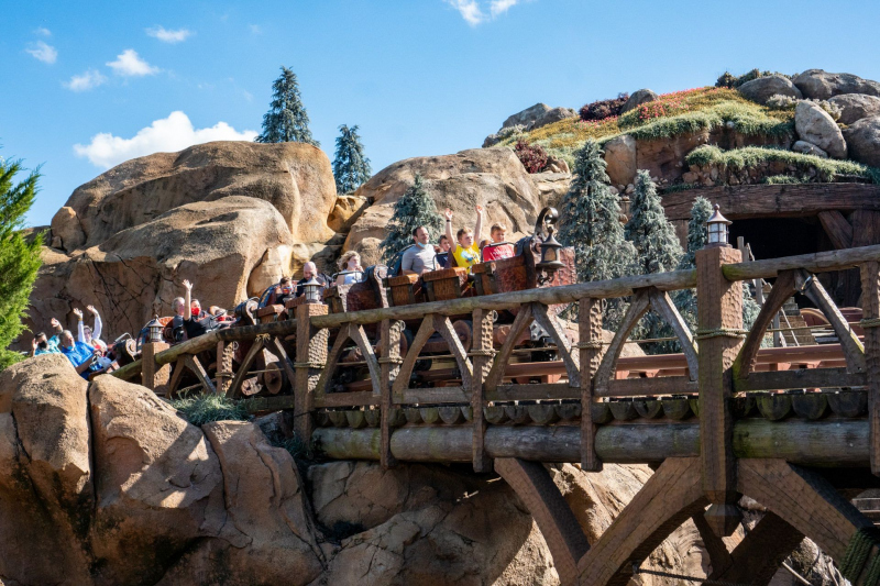 Seven Dwarfs Mine Train • Vekoma Family Coaster