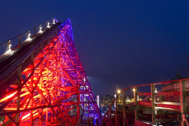 Heidi The Ride • GCI Wooden Coaster