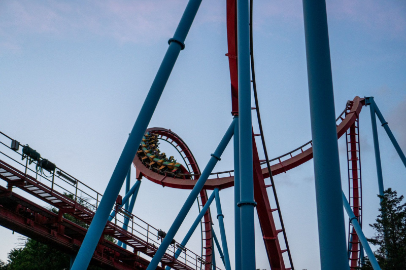 Dragon Khan - B&M Sitting Coaster - Port Aventura Park