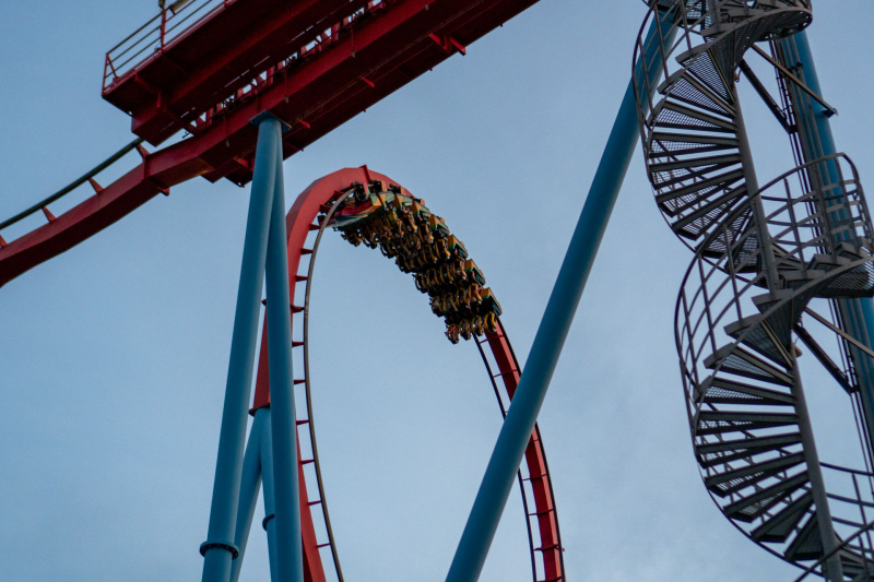 Dragon Khan - B&M Sitting Coaster - Port Aventura Park