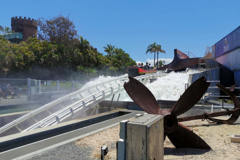 Storm Coaster • Mack Rides Water Coaster