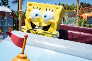 Spongebob's Boating School Blast • Zamperla Family Gravity Coaster