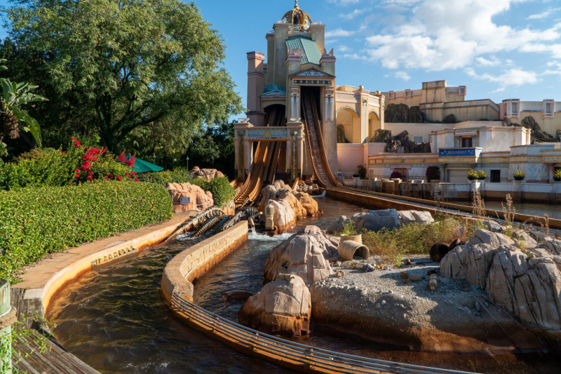 Journey to Atlantis • Mack Rides Water Coaster