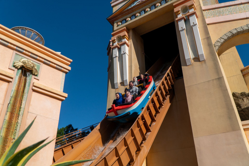 Journey to Atlantis • Mack Rides Water Coaster