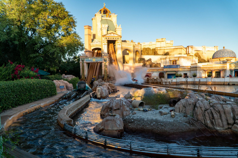 Journey to Atlantis • Mack Rides Water Coaster