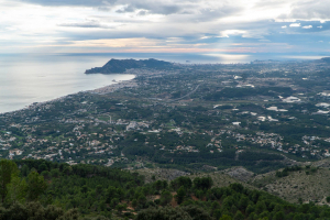 Hiking at the Sierra Bernia