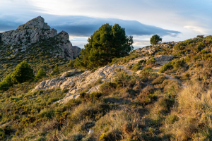 Hiking at the Sierra Bernia