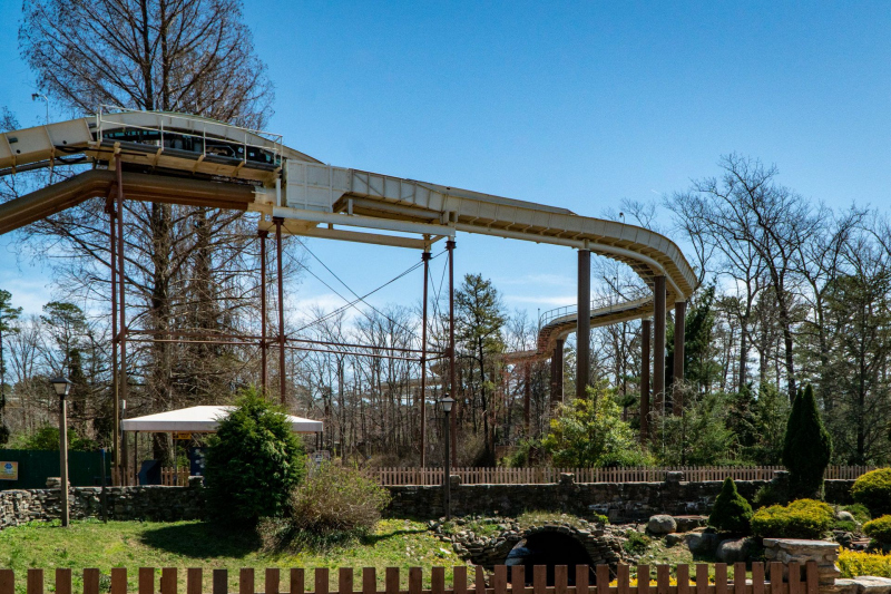 Saw Mill Log Flume