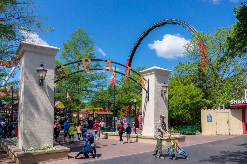 El Diablo Looping Coaster • Larson Giant Loop